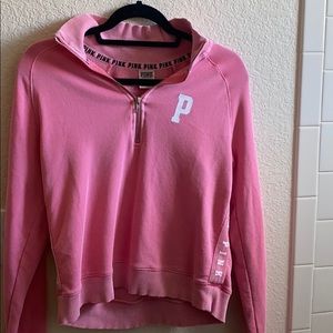 Pink quarter zip jacket